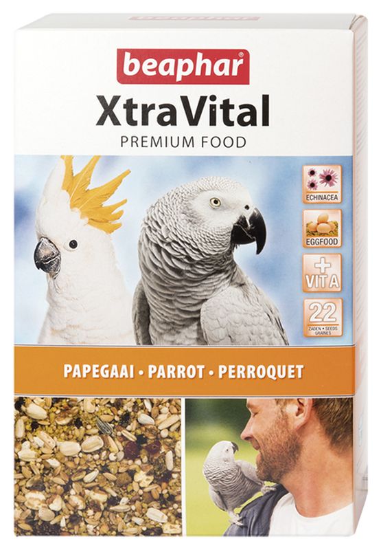 Beaphar Xtravital Premium Food For Parrots 1kg